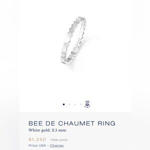 Chaumet Bee My Love White Gold Ring (47)